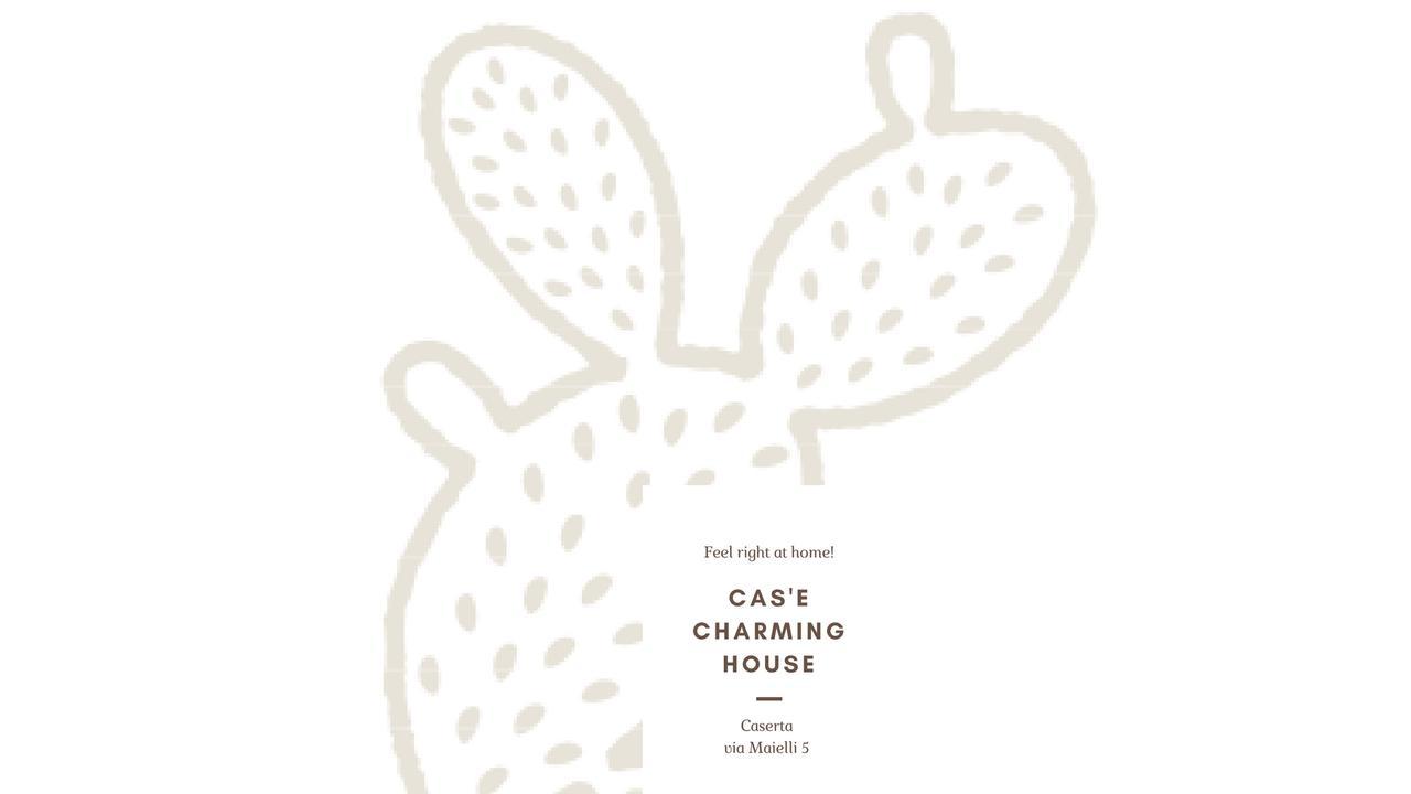 Cas'E Charming House Hotel กาแซร์ตา ภายนอก รูปภาพ